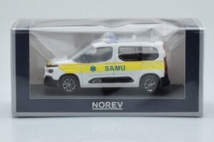 Citroen Berlingo Ambulance SAMU White Yellow Norev 1:43 155769 Diecast — photo 4 of 4