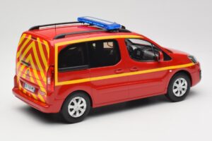 Citroen Berlingo II Pompiers Red Norev 1:18 181641 Diecast — photo 2 of 6