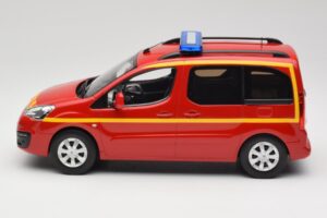 Citroen Berlingo II Pompiers Red Norev 1:18 181641 Diecast — photo 3 of 6