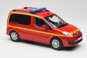 Citroen Berlingo II Pompiers Red Norev 1:18 181641 Diecast — photo 4 of 6
