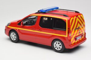 Citroen Berlingo II Pompiers Red Norev 1:18 181641 Diecast — photo 5 of 6