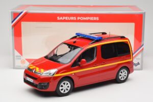 Citroen Berlingo II Pompiers Red Norev 1:18 181641 Diecast — photo 6 of 6