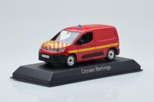 Citroen Berlingo Van Sapeurs Pompiers Red Norev 1:43 155772 Diecast — photo 2 of 4