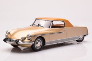 Citroen DS 19 Le Dandy Beige And Brown Norev 1:18 181741 Diecast