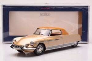 Citroen DS 19 Le Dandy Beige And Brown Norev 1:18 181741 Diecast — photo 6 of 6