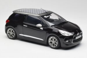 Citroen DS3 Cabrio Perla Nera Black Norev 1:18 AMC019115 Diecast — photo 6 of 8