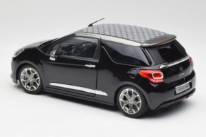 Citroen DS3 Cabrio Perla Nera Black Norev 1:18 AMC019115 Diecast — photo 7 of 8