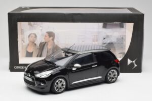 Citroen DS3 Cabrio Perla Nera Black Norev 1:18 AMC019115 Diecast — photo 8 of 8