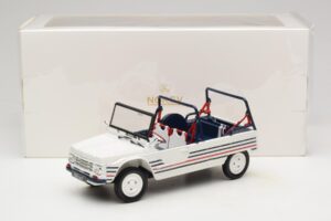 Citroen Mehari Blue White Red Norev 1:18 181805 Diecast — photo 7 of 7