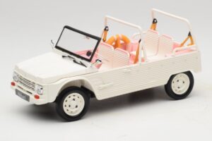 Citroen Mehari Eden Sorbet White and Pink Norev 1:18 181804 Diecast