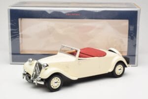 Citroen Traction Avant 11B Cabriolet Cream Norev 1:18 181440 Diecast — photo 6 of 6