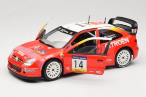 Citroen Xsara T4 WRC #14 P. Bugalski / J-P. Chiaroni WRC 2001 Solido 1:18 9021 Diecast — photo 2 of 8