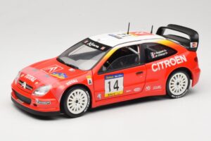 Citroen Xsara T4 WRC #14 P. Bugalski / J-P. Chiaroni WRC 2001 Solido 1:18 9021 Diecast