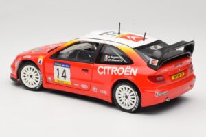 Citroen Xsara T4 WRC #14 P. Bugalski / J-P. Chiaroni WRC 2001 Solido 1:18 9021 Diecast — photo 7 of 8