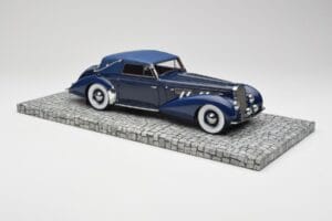 Delage D8-120 Cabriolet Two Tone Blue Minichamps 1:18 107115132 Resin — photo 4 of 6