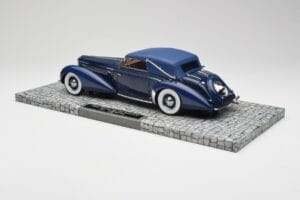 Delage D8-120 Cabriolet Two Tone Blue Minichamps 1:18 107115132 Resin — photo 5 of 6