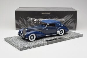 Delage D8-120 Cabriolet Two Tone Blue Minichamps 1:18 107115132 Resin — photo 6 of 6