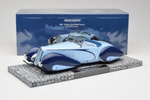 Delahaye Type 135-M Cabriolet Mullin Museum Minichamps 1:18 107116160 Diecast — photo 2 of 6