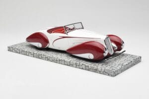 Delahaye Type 135 M Cabriolet White Red Minichamps 1:18 107116161 Resin — photo 4 of 6