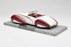 Delahaye Type 135 M Cabriolet White Red Minichamps 1:18 107116161 Resin — photo 5 of 6