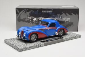 Delahaye Type 145 V12 Coupe Blue Red Minichamps 1:18 107116121 Resin — photo 6 of 6