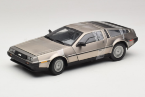 DeLorean DMC-12 Silver Sun Star 1:18 2703 Diecast