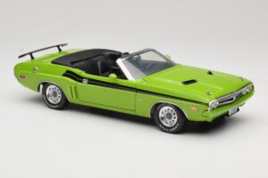 Dodge Challenger Convertible Green Greenlight 1:18 12803-06G Diecast — photo 6 of 8
