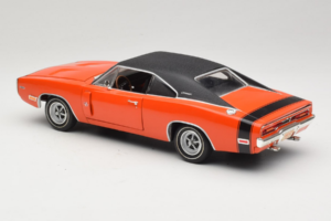 Dodge Charger R/T Orange & Black American Muscle 1:18 39314 Diecast — photo 7 of 8
