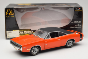Dodge Charger R/T Orange & Black American Muscle 1:18 39314 Diecast — photo 8 of 8