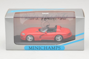 Dodge Viper RT/10 Cabriolet Red Minichamps 1:43 430144032 Diecast — photo 4 of 4
