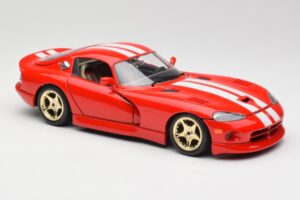 Dodge Viper GTS Red Bburago 1:18 3075 Diecast — photo 6 of 8