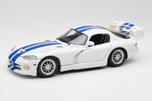 Dodge Viper GTS-R GT2 White 1997 Maisto 1:18 50316 Diecast