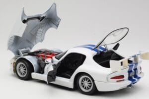 Dodge Viper GTS-R GT2 White 1997 Maisto 1:18 50316 Diecast — photo 5 of 8