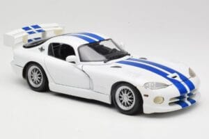 Dodge Viper GTS-R GT2 White 1997 Maisto 1:18 50316 Diecast — photo 6 of 8