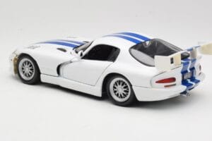 Dodge Viper GTS-R GT2 White 1997 Maisto 1:18 50316 Diecast — photo 7 of 8
