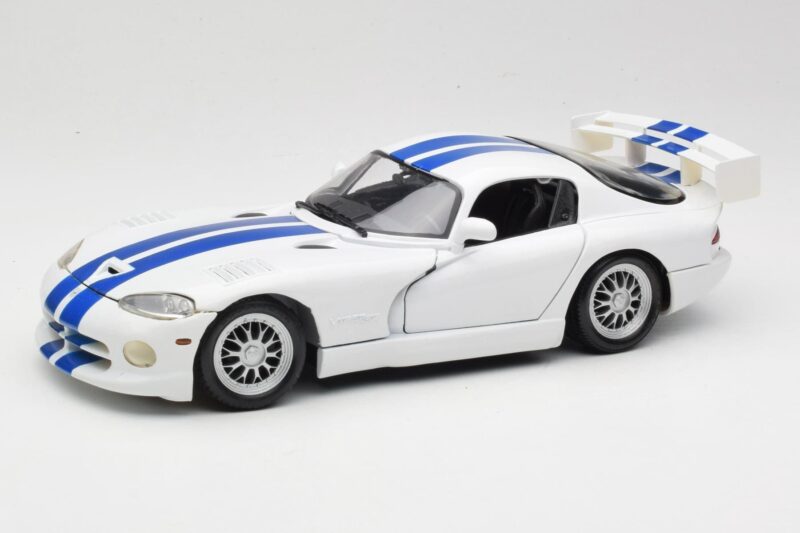 Dodge Viper GTS-R GT2 White 1997 Maisto 1:18 50316 Diecast