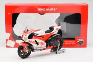 Ducati Desmosedici GP11 #8 H. Barbera Ducati MotoGP Team MotoGP 2011 Minichamps 1:12 123110008 Diecast — photo 6 of 6