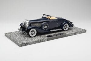 Duesenberg SJN Convertible Coupe Midnight Blue Minichamps 1:18 107150332 Diecast