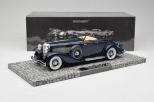 Duesenberg SJN Convertible Coupe Midnight Blue Minichamps 1:18 107150332 Diecast — photo 6 of 6