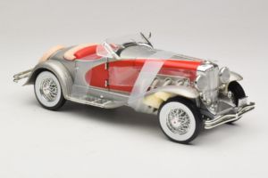 Duesenberg SJ Clark Gable's Car Silver Red ERTL 1:18 7962 Diecast — photo 4 of 6