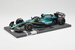 Aston Martin AMR23 #14 F. Alonso 3rd Place Saudi Arabian GP 2023 Minichamps 1:18 117230214 Diecast — photo 2 of 7