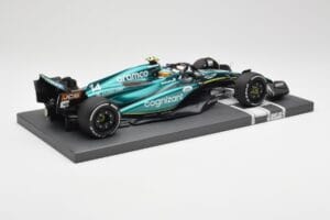 Aston Martin AMR23 #14 F. Alonso 3rd Place Saudi Arabian GP 2023 Minichamps 1:18 117230214 Diecast — photo 3 of 7