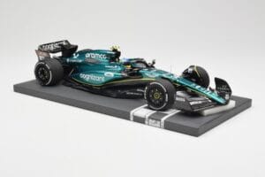Aston Martin AMR23 #14 F. Alonso 3rd Place Saudi Arabian GP 2023 Minichamps 1:18 117230214 Diecast — photo 4 of 7