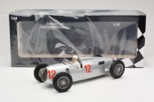 Auto Union Type C #12 H. Stuck Hungarian GP Budapest 1936 Minichamps 1:18 155361012 Diecast — photo 6 of 6
