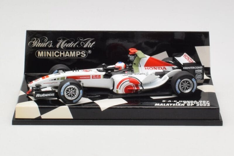BAR Honda 007 A. Davidson Malaysian GP 2005 Minichamps 1:43 400050104 Diecast