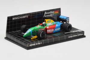 Benetton Ford B188 #19 A. Nannini Race Car 1988 Minichamps 1:43 400890119 Diecast — photo 2 of 4