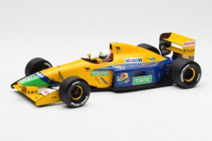 Benetton Ford B191B #20 M. Brundle F1 Early Season 1992 Minichamps 1:18 100920120 Diecast