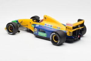 Benetton Ford B191B #20 M. Brundle F1 Early Season 1992 Minichamps 1:18 100920120 Diecast — photo 5 of 6