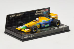Benetton B191B Ford #20 M. Brundle Early Season F1 1992 Minichamps 1:43 400920120 Diecast — photo 2 of 5