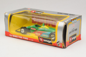 Benetton B190 Ford #20 N. Piquet F1 1990 Bburago 1:24 6102 Diecast — photo 3 of 3